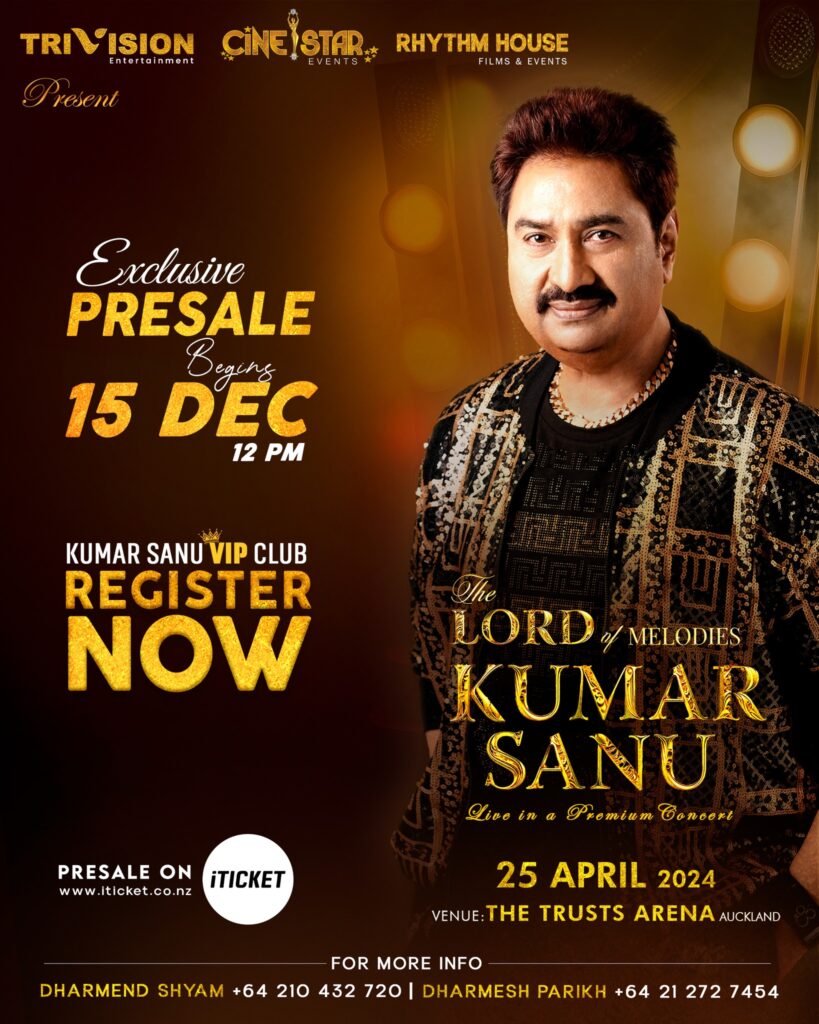 Kumar Sanu Live in Auckland 2024